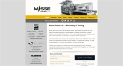 Desktop Screenshot of massesales.com